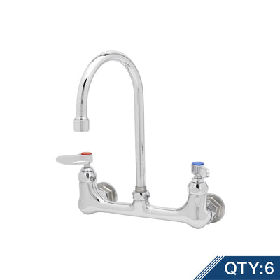 T&S Brass B-0331-M Double Pantry Master Pack (6) - Wall Mount