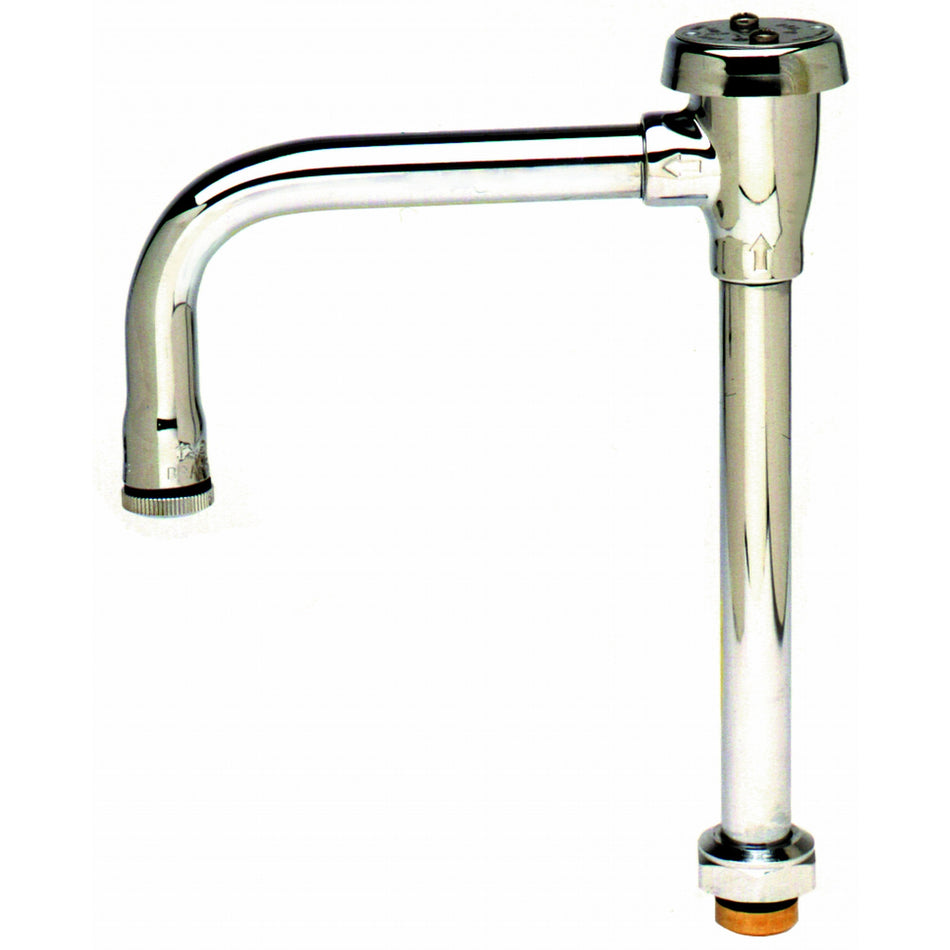 T&S B-0407-02 Swivel Vacuum Breaker Gooseneck, 9 1/4"High, 5 3/4"Long