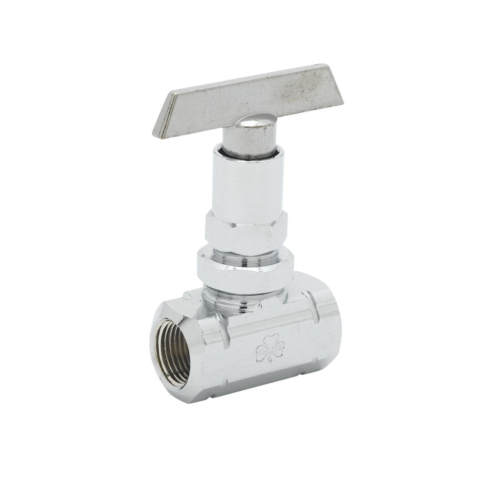 T&S B-0415 Straight Loose Key Stop, 3/8" IPS Female Inlet & Outlet