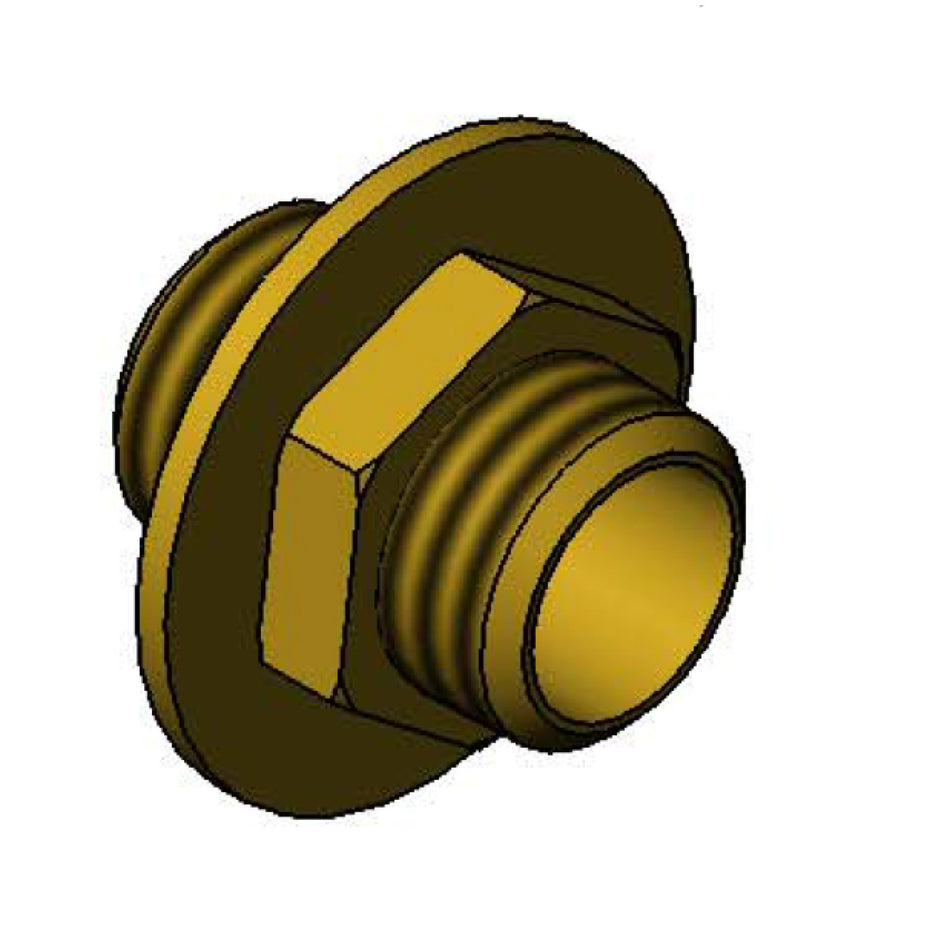 T&S Brass B-0423 Supply Nipple Kit - 1/2" x 1-1/4"