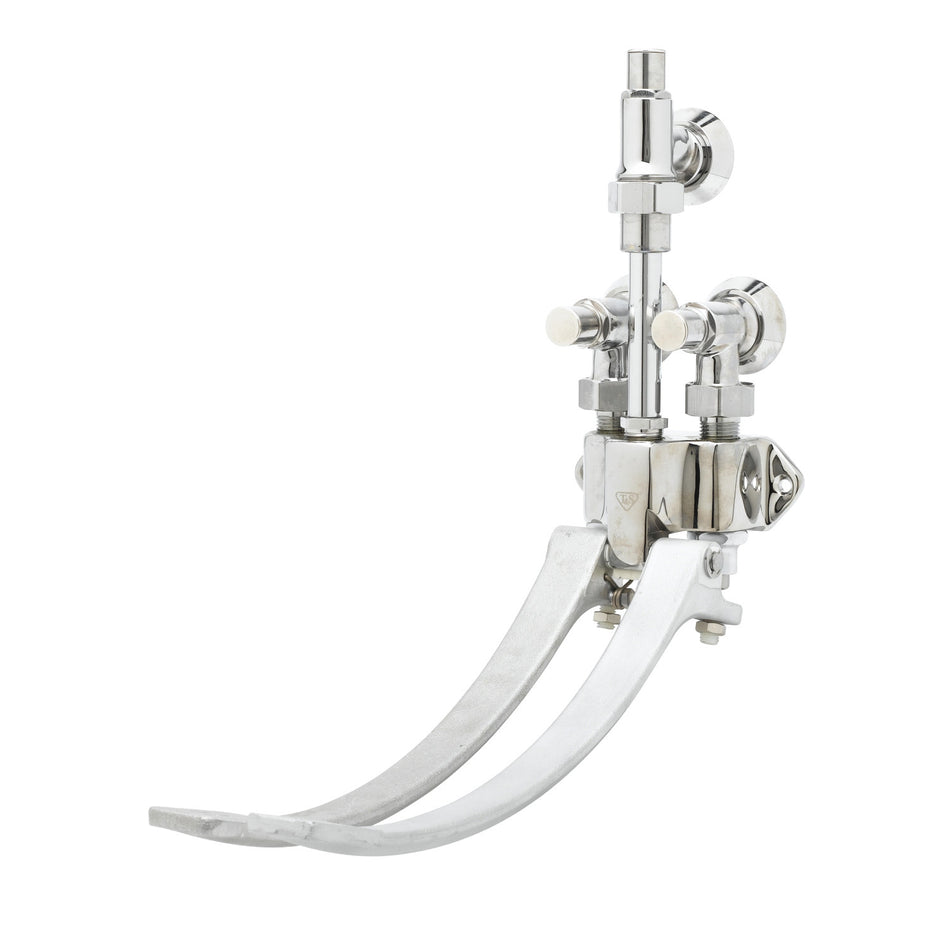 T&S Brass B-0504-01 Double Pedal Valve - Wall Mount & Volume Control