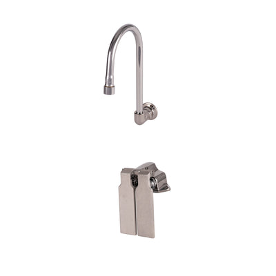 T&S Brass B-0509-537KVL15 Double Pedal Valve - 1.5 GPM Laminar & Elbow