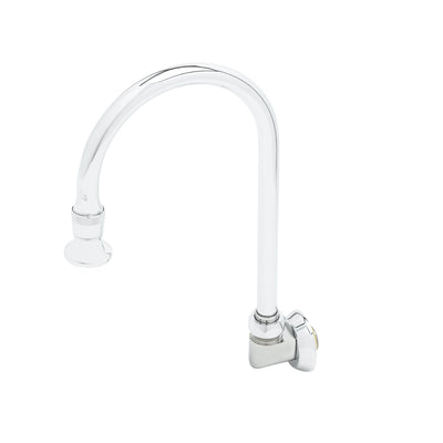 T&S Brass B-0528 Swivel Gooseneck - Wall Mount & Rosespray
