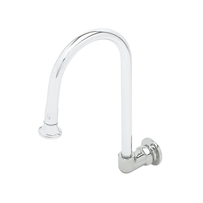 T&S Brass B-0536 Rigid Gooseneck - Wall Mount & Rosespray