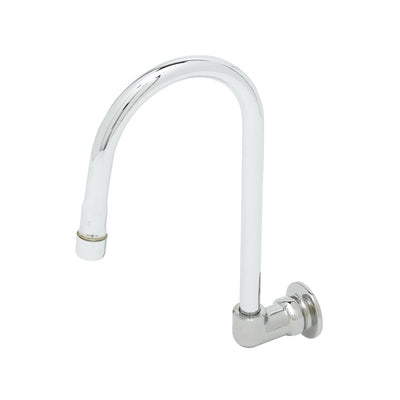 T&S Brass B-0537 Rigid Gooseneck - Wall Mount & 2.2 GPM Aerator
