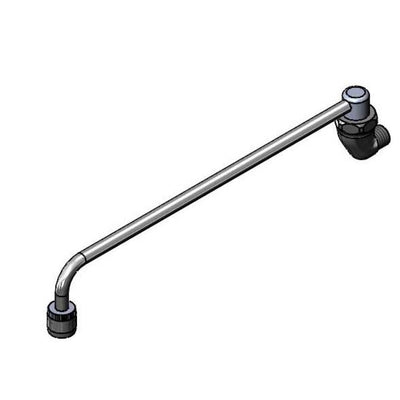 T&S Brass B-0576 Chinese Range Faucet - 13-3/4" Swing Nozzle