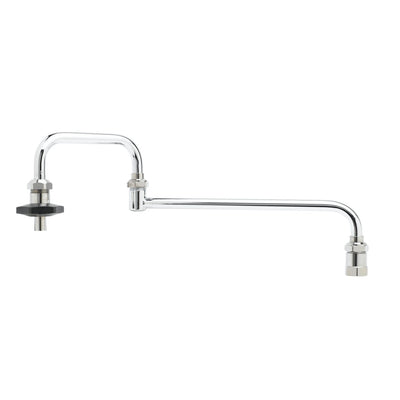 T&S Brass B-0585 Pot Filler Nozzle - 18" Double-Jointed Swing