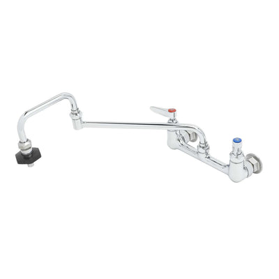 T&S Brass B-0597 Pot Filler - 18" Double-Jointed Swing Nozzle