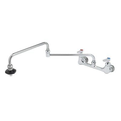 T&S Brass B-0598 Pot Filler - 24" Double-Jointed Swing Nozzle