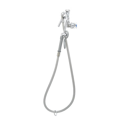 T&S Brass B-0605-CR Pot Filler - Ceramas & Self-Closing Nozzle