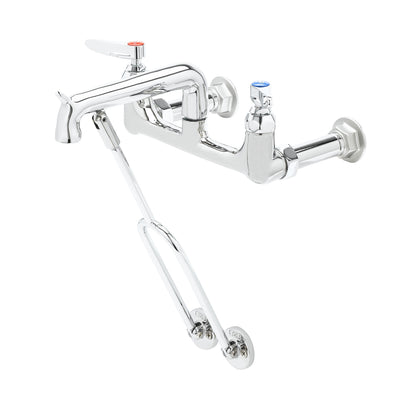 T&S Brass B-0650-POL Service Sink Faucet - Wall Brace & Polished Chrome