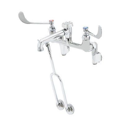 T&S Brass B-0655-01 Service Sink Faucet - Built-In Stops & Adjustable Centers