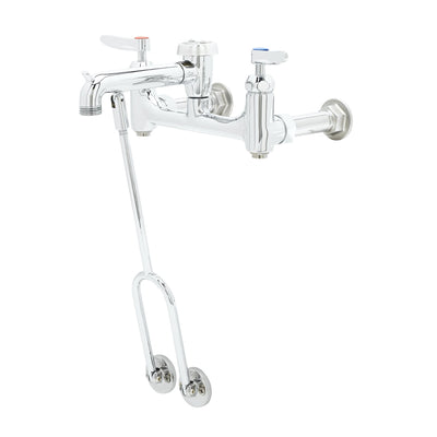 T&S Brass B-0655-BSTP-CR Service Sink Faucet - Ceramas & Built-In Stops
