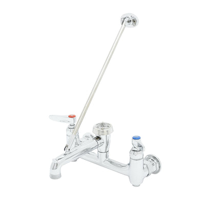 T&S Brass B-0665-BSTP Service Sink Faucet - Built-In Stops & Polished Chrome