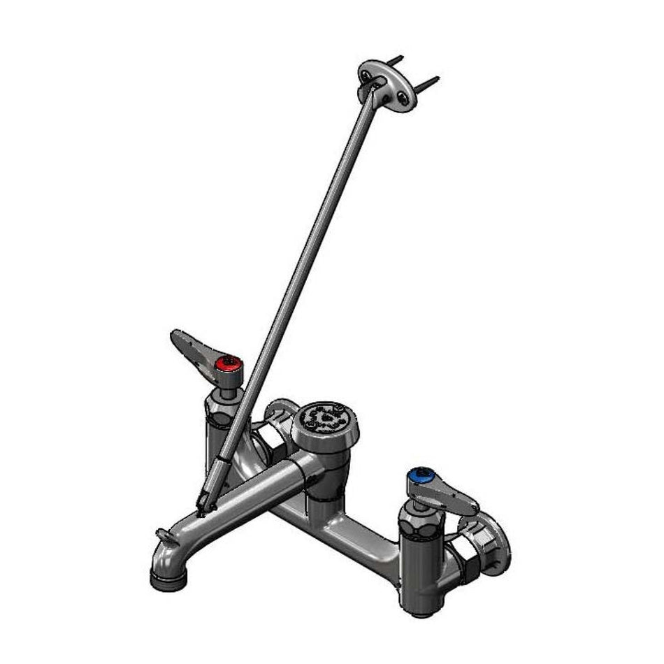 T&S Brass B-0665-CR-BSTRK Service Sink Faucet - Ceramas & B-0230-K Kit