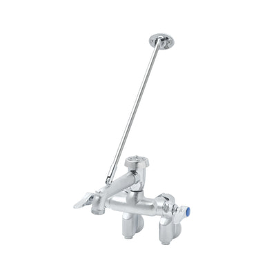 T&S Brass B-0667-RGH Service Sink Faucet - Wall Brace & Rough Chrome