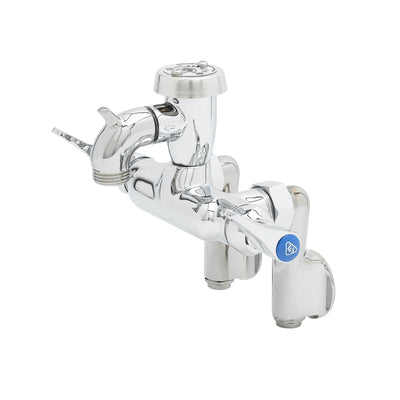 T&S Brass B-0669-01 Service Sink Faucet - Pail Hook & Stops (Polished)