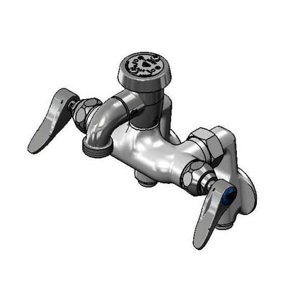T&S Brass B-0669-RGH Service Sink Faucet - Integral Stops (Rough)