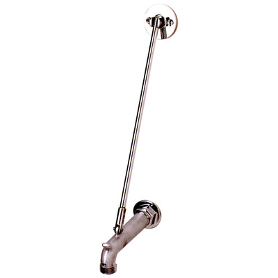 T&S Brass B-0671-POL Service Sink Outlet - Wall Brace & Polished Chrome