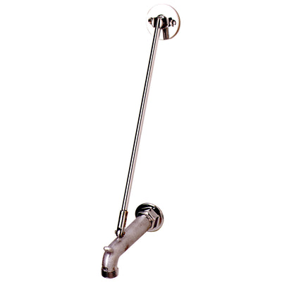 T&S Brass B-0671-RGH Service Sink Outlet - Wall Brace & Rough Chrome