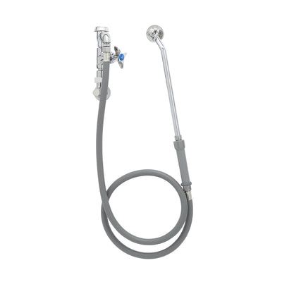 T&S Brass B-0679 Bedpan Washer - Loose Key Angle Inlet & Extended Spray