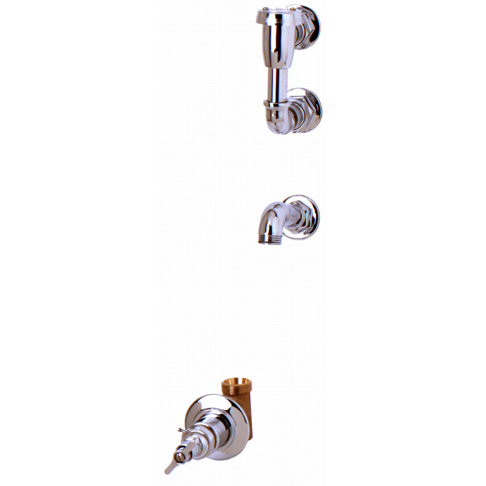 T&S Brass B-0692 Hose Outlet Valve - Concealed Loose Key & VB