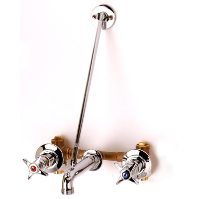 T&S Brass B-0697 Concealed Service Sink Faucet - Wall Brace