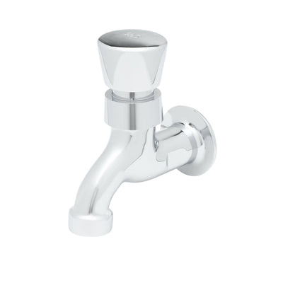 T&S Brass B-0700-01 Metering Splash Mount Faucet - Plain-End Outlet