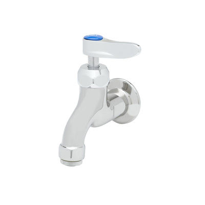 T&S Brass B-0700-LTCR177F Splash Mount Sill Faucet - Cerama & Lever Handle
