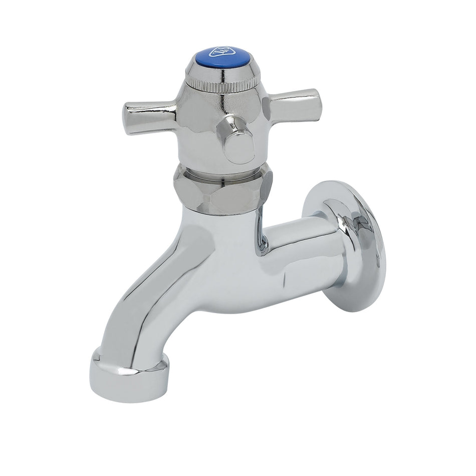 T&S B-0706 Splash Mount Single Sink Faucet - 3 5/8" Spout, Single Hole