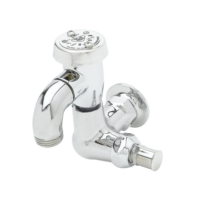 T&S Brass B-0720 Sill Faucet - Polished Chrome & Vacuum Breaker