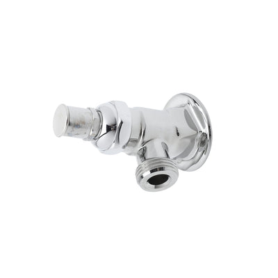 T&S Brass B-0730-POL Sill Faucet - Polished Chrome & Flanged Inlet