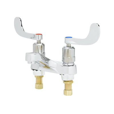 T&S Brass B-0831-WA Metering Medical Faucet - 4" Wrist Handles & 2.2 GPM