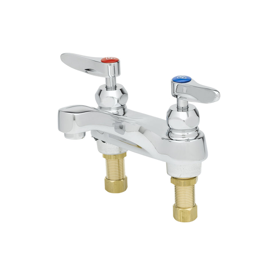 4" Centerset Mixing Fct, Ceramic Cartridges, B-0199-03-WS 1.5 GPM Aerator, Lever Handles