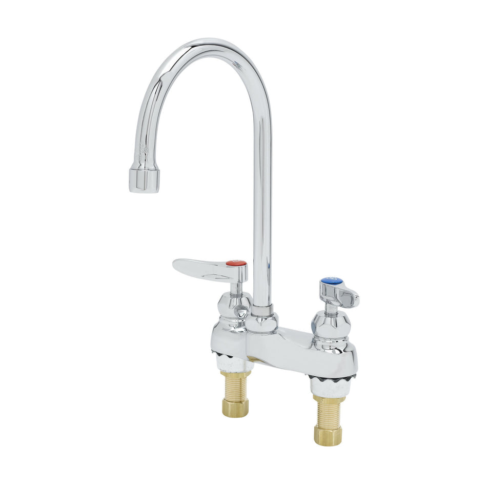 T&S Brass B-0874-122X-CR Medical Faucet - Ceramas & Swivel/Rigid Gooseneck