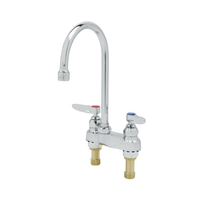 T&S Brass B-0874-133X Medical Faucet - 4" Centers & Stream Regulator