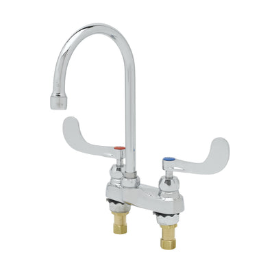 T&S Brass B-0892-122X-CR Medical Faucet - Ceramas & Swivel/Rigid Gooseneck