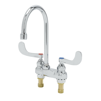 T&S Brass B-0892-122X-LAM Medical Faucet - 2.2 GPM Laminar & 4" Handles