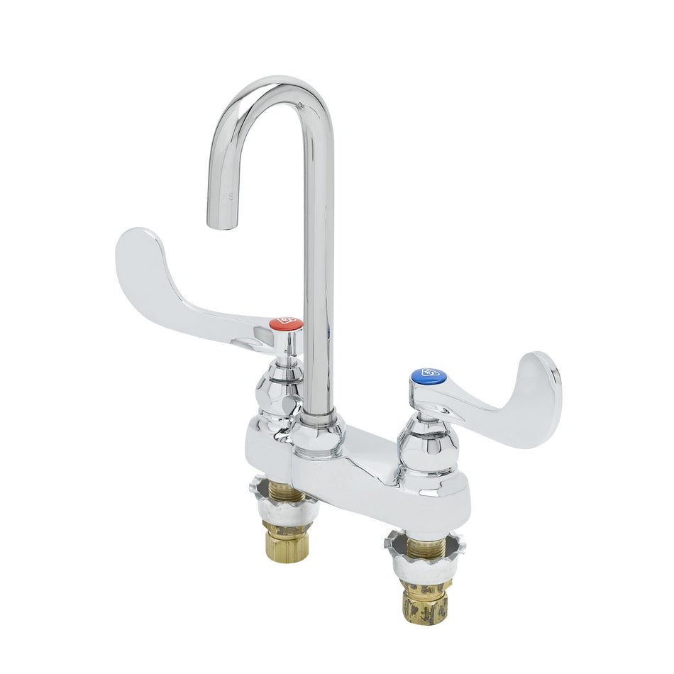 T&S Brass B-0892-FC Medical Faucet - 1.5 GPM Plain-End Gooseneck