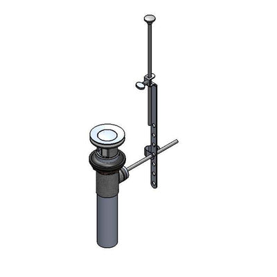 T&S Brass B-0898 Pop-Up Drain Assembly - VR Stopper