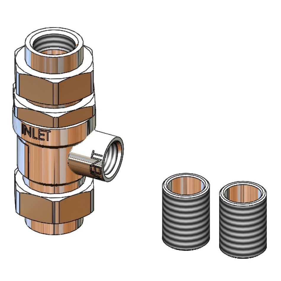 T&S Brass B-0962 Vacuum Breaker - Continuous Pressure