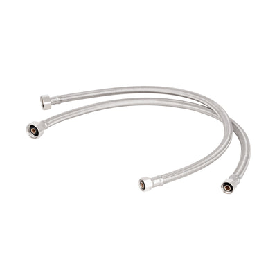 T&S Brass B-1100-KIT Inlet Supply Hoses (1 Pair) - 24"