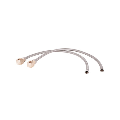 T&S Brass B-1105-KIT Inlet Kit - 1/2" Elbows & 24" Flex Hoses