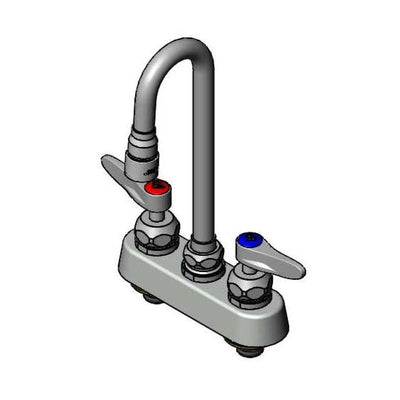 T&S Brass B-1110-132XF1CR Workboard Faucet - Ceramas & 1.0 GPM VR Aerator