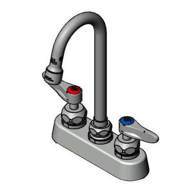 T&S Brass B-1110-187XWSCR Workboard Faucet - Ceramas & 1.5 GPM Water-Saving