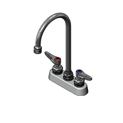 T&S Brass B-1110-5X-V22CR Deck Mount Workboard Faucet - Ceramas & 2.2 GPM VR