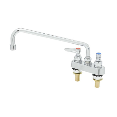 T&S Brass B-1113-XS Deck Mount Faucet - 12" Spout & 2" XS Shanks