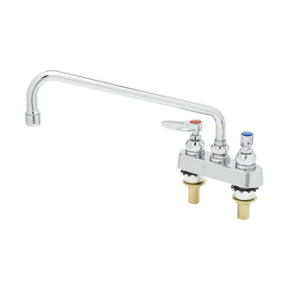 T&S B-1113-XS Deck Mount Faucet w/ 12" Swing Nozzle