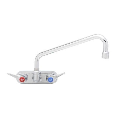 T&S Brass B-1117-CR Wall Mount Workboard Faucet - 10" Nozzle & Ceramas