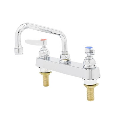 T&S Brass B-1122-XS-V22CR Workboard Faucet - Ceramas & 2.2 GPM VR Aerator